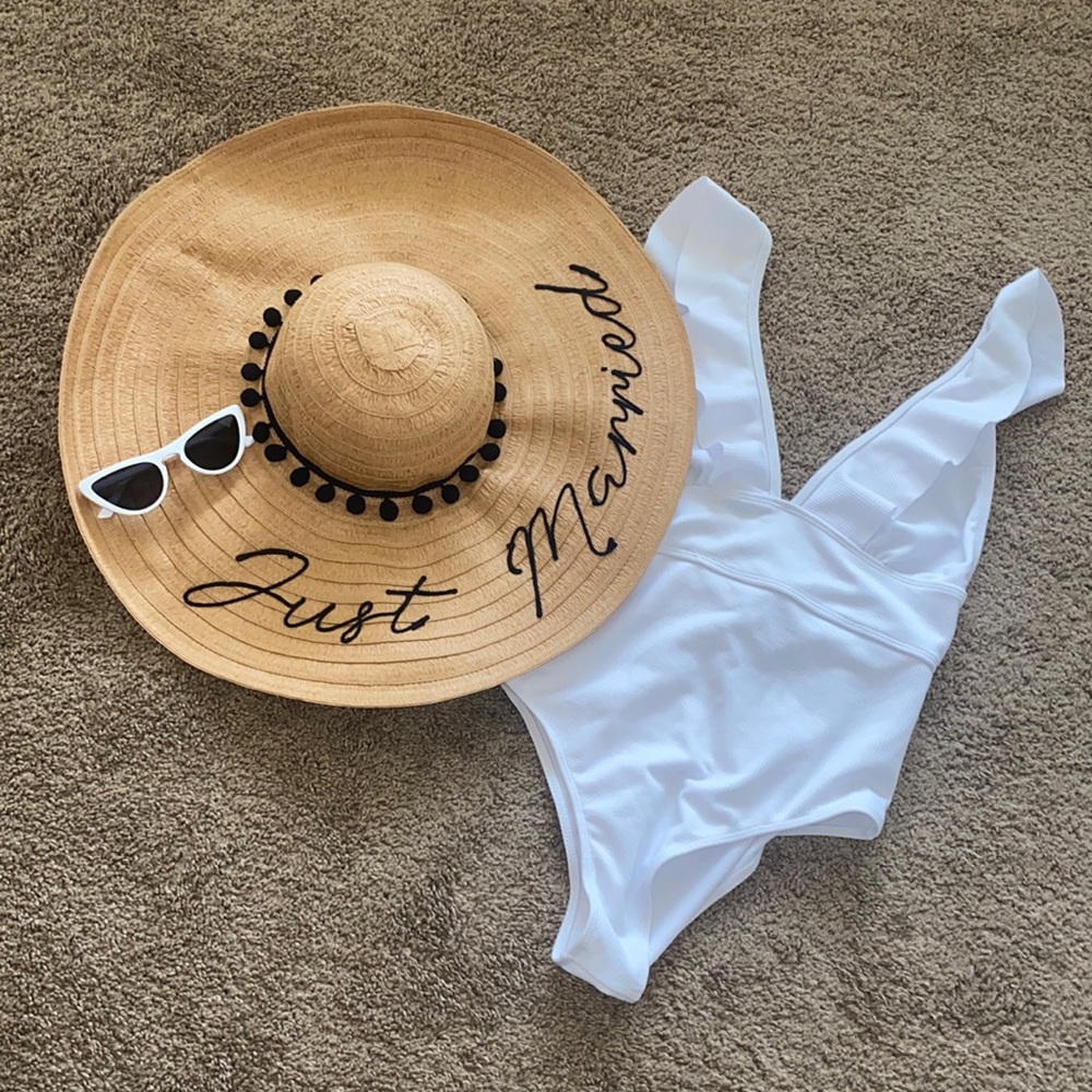 Just Married Sun Hat Altar’d State